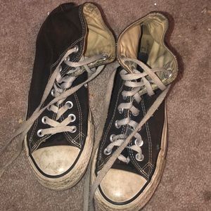 Black High Top Converse